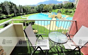 127 Jupiter Estudio. Vista Al Jardin Y La Piscina.